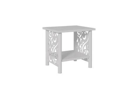 Тумба прикроватная белый шагрень Форвард 102260