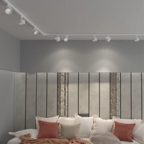 Трековый светильник Novotech Giro 358976 (LED, 220V, круглые)