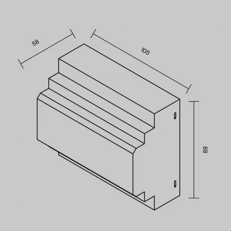 Блок питания PSL016 24В 150Вт Maytoni Блоки питания 24В 821018