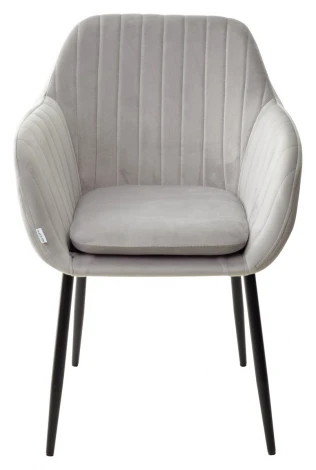 Стул ALABAMA BLUVEL-03 LIGHT GREY, велюр