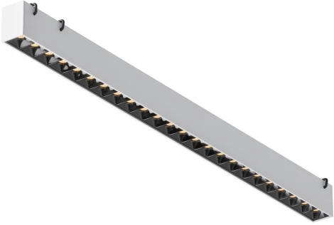 Трековый светильник ременной Downlight Maytoni Points Parity TR128B-24W3K-M-W 3000K 24Вт белый (48V)