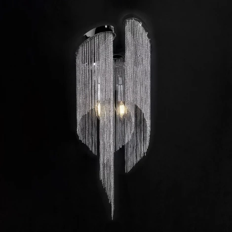 Настенный светильник Loft It Stream 10208W Smoke (220V, подвески)