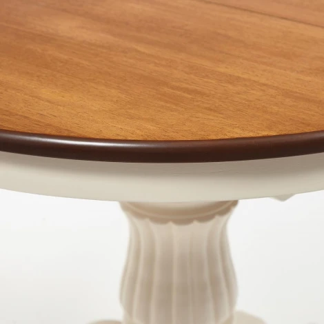 Стол NAVARRESE (mod. E-R36R+12AV NMO-2B) rustic oak (дуб) (дерево гевея/мдф)