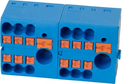 Зажим блочный на 6 точек Stekker 49753