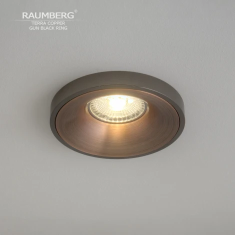 Встраиваемый светильник Raumberg TerraCopper\GBk Copper\Gun Black