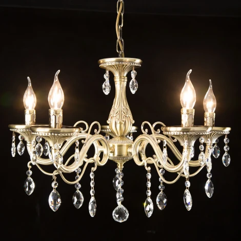 Подвесная люстра Citilux Кармен CL404153 (220V, на цепи, свеча)