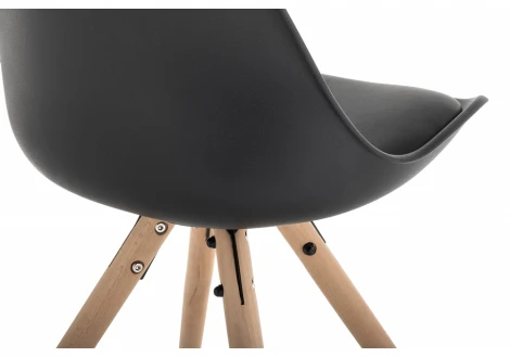 Обеденный стул Woodville Bonito черный 11327