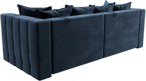 Диван прямой Лига-052 НПБ Лига Диванов (Велюр) арт.128754