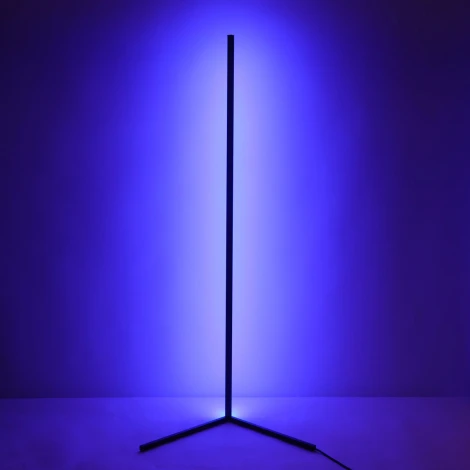 Угловой торшер RGB DeMarkt Ральф 675044701 (LED, 220V, пульт управления)