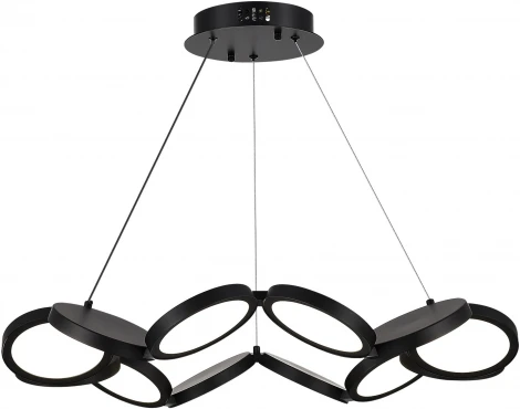 Подвесной светильник ST Luce Rio SL6508.403.01 Черный/Белый LED 1*60W 4000K