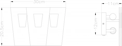 Настенные светильники Sophia A4066AP-2PB Arte Lamp (220V)