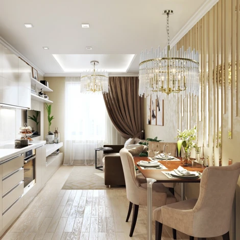 Подвесная люстра Lumien Hall Alte LH3061/6P-CO-CL