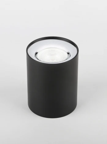 Накладной точечный светильник Эра OL1 GU10 BK/CH