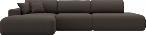 Диван угловой Лига-036 НПБ Модерн Лонг левый угол Лига Диванов (Рогожка) арт.124694L