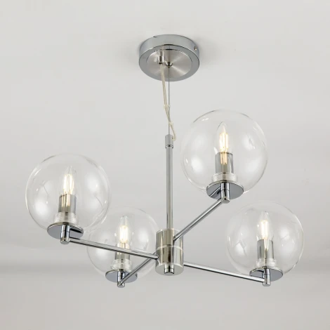 Подвесная люстра Citilux Галлен CL240141 (220V, на тросе, шарики)