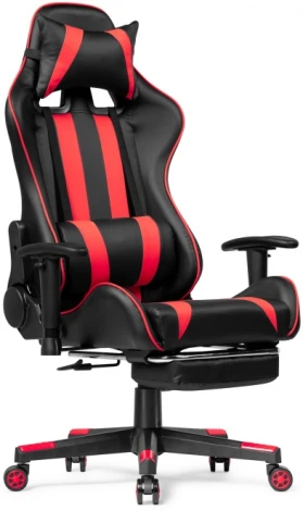 Компьютерное кресло Woodville Corvet black / red 15466