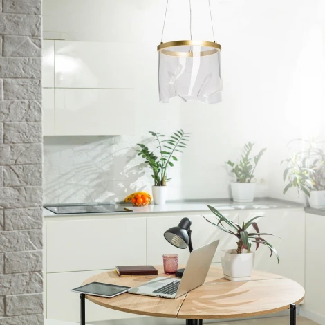 Подвесной светильник De City Конти 488013201 (LED, 220V, на тросе)