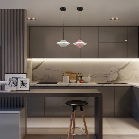 Подвесной светильник Lightera Albury LE141L-20P (LED, 220V, на проводе, круглые)