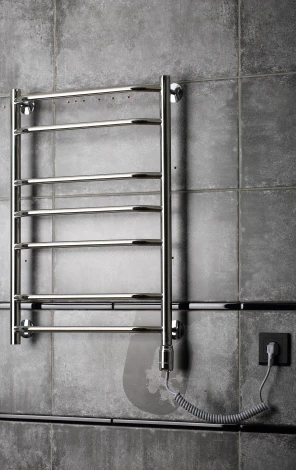 Полотенцесушитель электрический Тругор Браво эл ТЭН 3 80x50
