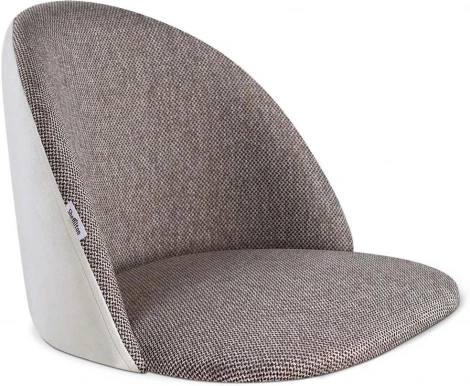 Стул Sheffilton SHT-ST35-3/S112 тростниковый сахар/зефирный/хром лак от фабрики Sheffilton