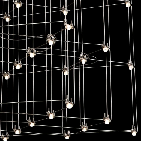 Подвесная люстра светодиодная ILLUMICO IL0471-25W-79 CR (220V, на тросе)