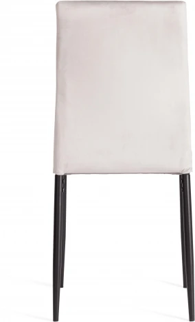 Обеденный стул Tetchair CAPRI (Металл,Вельвет/Серый,Черный) 20552