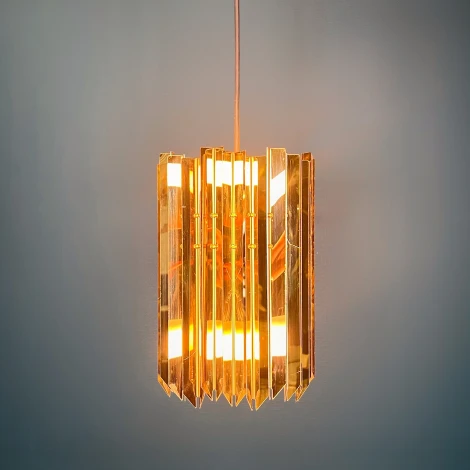 Подвесной светильник Tom Kirk Facet Pendant Gold ImperiumLoft 40,1457 (73873-22) (220V, на проводе)