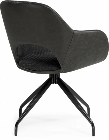 Стул на металлокаркасе Woodville Memfis graphite / black арт.15838