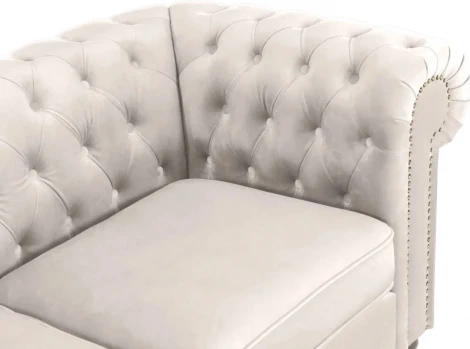 Диван Chester Classic ОГОГО (арт.344541), (Ткань/Бежевый)