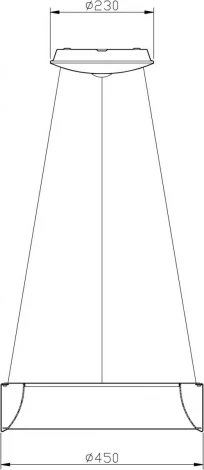 Подвесной светильник Deko-Light Sculptoris 342123 (LED, 220V, на тросе, круглые, кольцо)