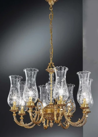 Подвесная люстра Nervilamp 860 860/8 (220V, на цепи)