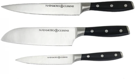 Набор кухонных ножей Hatamoto из 3 предметов H00709