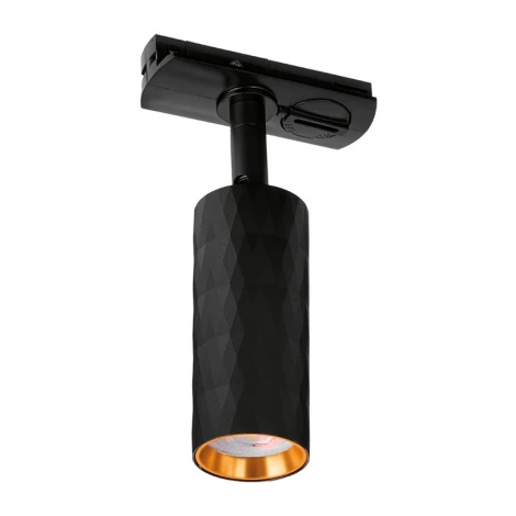Трековый светильник однофазный Wolta WTL-MR11/17BG под лампу MR11 с цоколем GU10 Черный / золотой PICCOLE