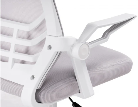 Компьютерное кресло Woodville Arrow light gray / white 15626