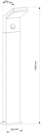 Наземный светильник Deko-Light Tucanae 733068 (LED, 220V, IP54)