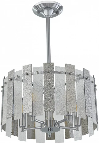 Подвесная люстра хрустальная на штанге Arte Milano Sorrento-2109 372109/5/350/390 CR (220V)