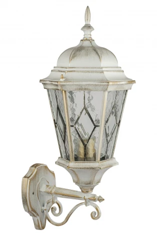 Настенный фонарь уличный Oasis Light ASTORIA 2M 91401M 02 Gw ромб (220V, IP44)