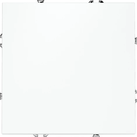 Проходной переключатель одноклавишный (белый матовый) Voltum S70 VLS010302