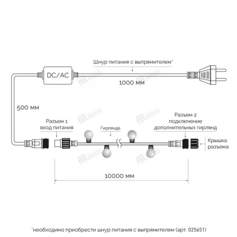 Гирлянда Ardecoled ARD-BALL-CLASSIC 025583