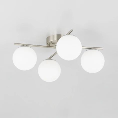 Потолочная люстра RGB с пультом управления Citilux Адам Смарт CL228A141 (LED, 220V, умный дом - Алиса, шарики)