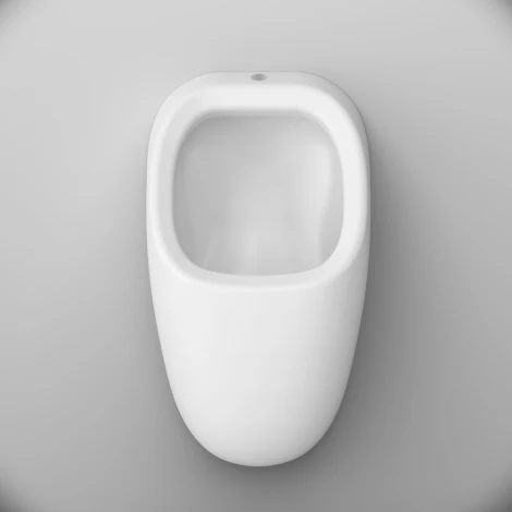 Писсуар AM.PM Spirit V2.0 C707006WP подвесной, с внешним подводом воды, с декором