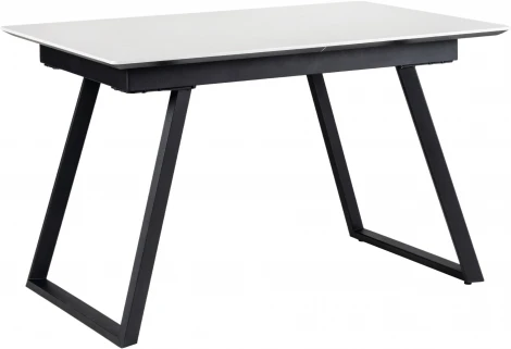 Стол R-Home Пеле раздвижной 140-180 Светлый мрамор/Бабочка