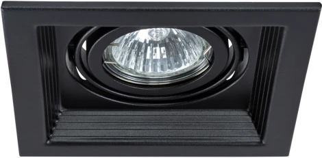 Встраиваемый точечный светильник Arte Lamp Canis A6661PL-1BK (220V)