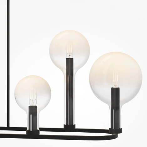 Потолочная люстра на штанге Maytoni Status MOD333PL-06B1 (220V, шарики)