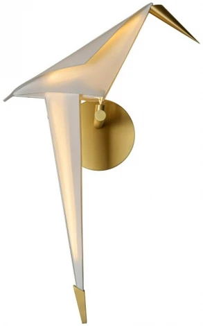 Бра L'Arte Luce Perch L32728 golden (LED, 220V, птички)