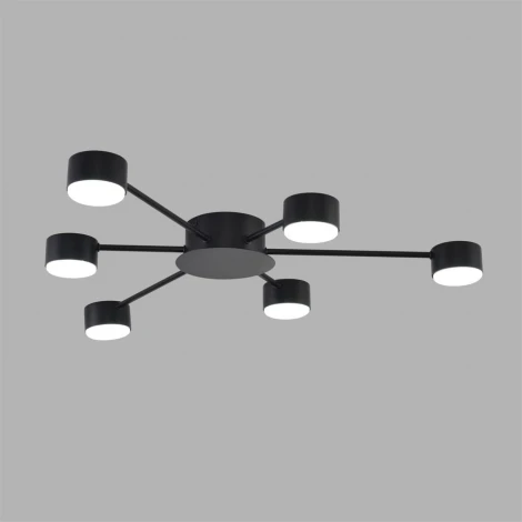 Потолочная люстра Lumion Torina 8344/6C черный, металл GX53 LED 6*7W 220V
