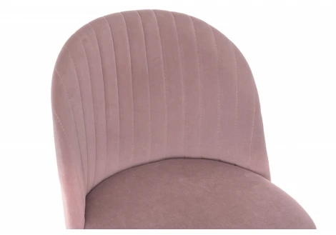 Стул Woodville на металлокаркасе Gabi 1 light purple / black 15085