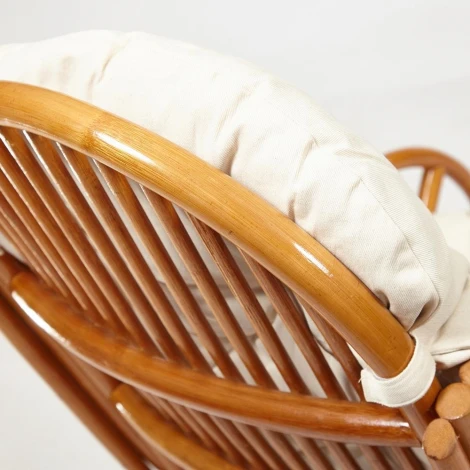 Кресло-качалка VIENNA (разборная) / без подушки ротанг top quality, 58x133x102 см, Cognac (коньяк) Tetchair 12997