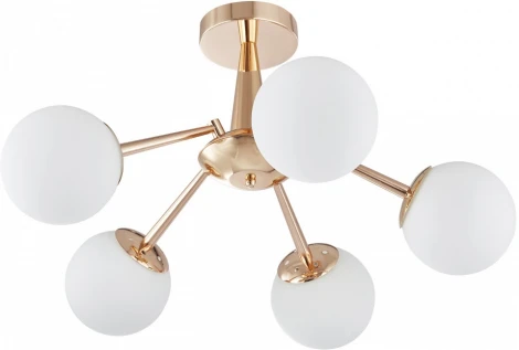 Потолочная люстра на штанге Arte Milano Napoli-8654 338654/5 FGD (220V, шар)