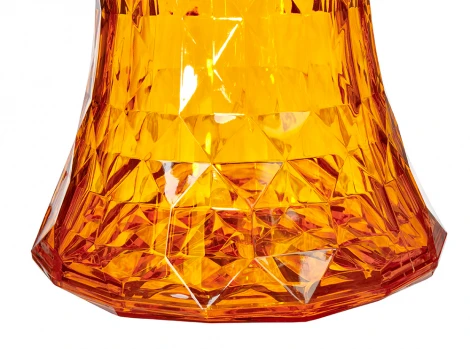 Стул-пуф Stone прозрачный серый